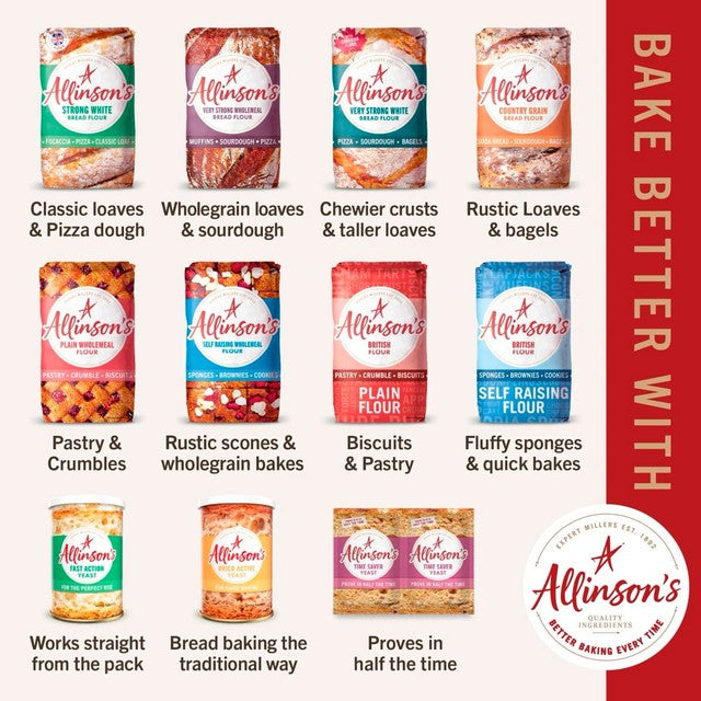 Allinson's Easy Bake Yeast 100g - British product