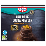 Dr. Oetker Fine 100% Dark Cocoa Powder 190g - British product