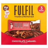 FULFIL Chocolate Caramel Flavour Vitamin Protein Bar 340g