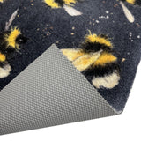 Mighty Mats Bree Merryn Bees washable doormat 50x75cm - British product