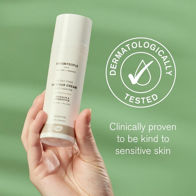 Green People Scent Free 24-Hour Cream 50ml, UK version