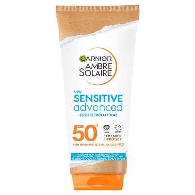 M&S Ambre Solaire Sensitive Advanced Sun Cream SPF50+ 175ml- Buy online at McGrocer