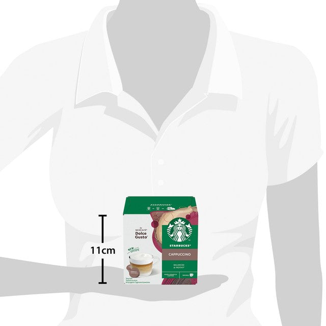 Starbucks cappuccino coffee pods (British brand)