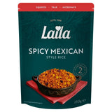 Laila spicy Mexican microwave rice 250g, UK version