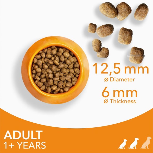 IAMS adult dog food small medium breed with chicken 800g, UK version