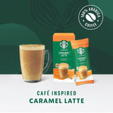 Starbucks caramel latte instant coffee sachets (British brand)