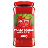 Mutti Tomato & Basil Pasta Sauce 400g, imported from the UK