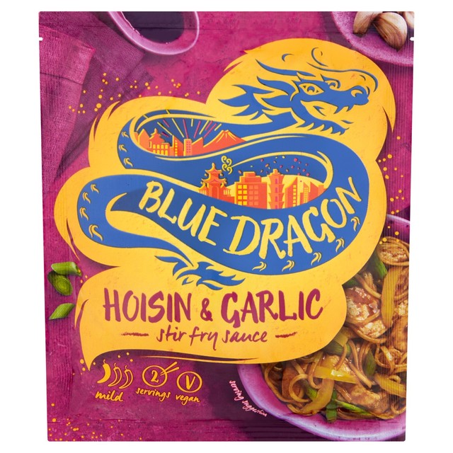 Blue Dragon hoisin & garlic stir fry sauce 120g - British product