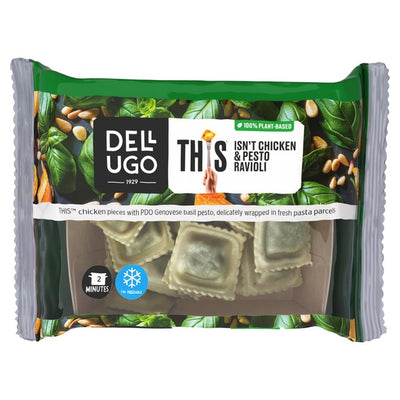 Dell'Ugo THIS Isn't Chicken & Pesto Ravioli Gefüllte Pasta 250g