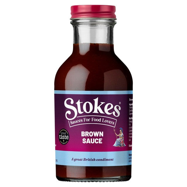 Stokes brown sauce 320g (British brand)