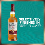The Glenlivet 15 Year Old Single Malt Whisky 70cl (British brand)