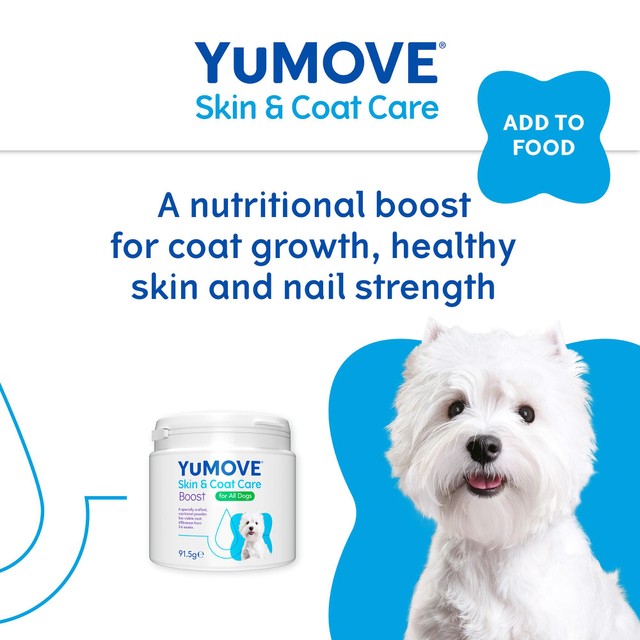 Lintbells YuMOVE Boost dog supplement 91.5g (British brand)