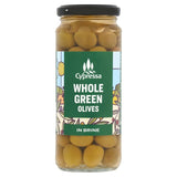Cypressa whole stone-in green olives 340g - British product