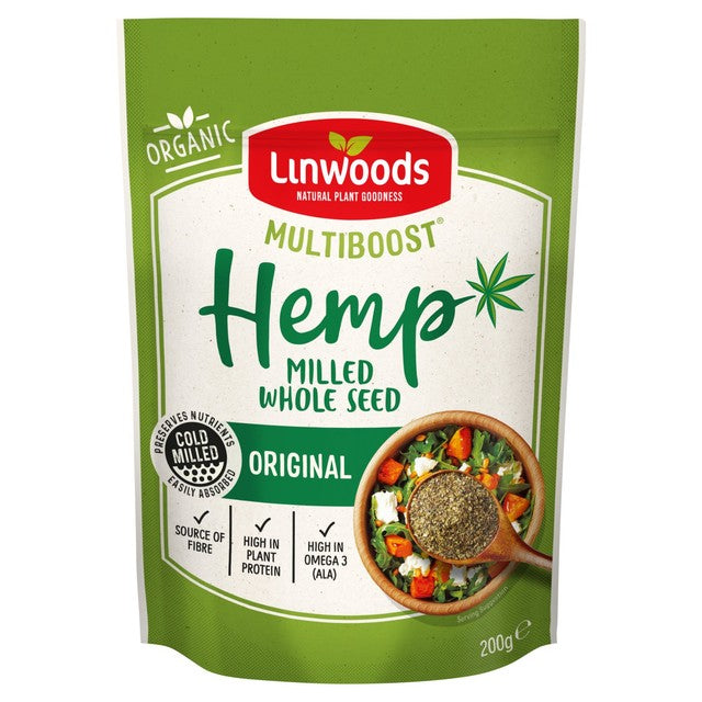 Linwoods Multi Boost Milled Hemp Seeds 200g, UK version