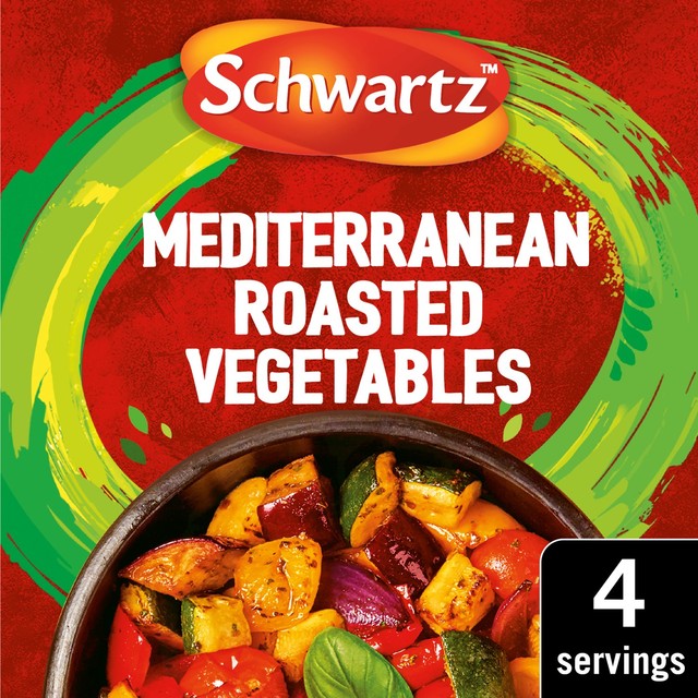 Schwartz Mediterranean roasted vegetables seasoning mix 30g (British brand)