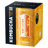 One Living ginger kombucha multipack, imported from the UK