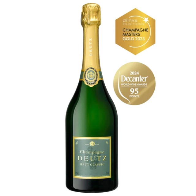 Deutz Brut Classic Champagne NV 75cl - British product