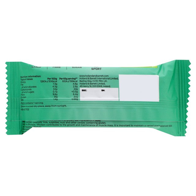 Precision Engineered plant protein bar caramel & pretzel 65g, UK version