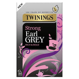 Twinings Strong Earl Grey black tea with bergamot - British brand