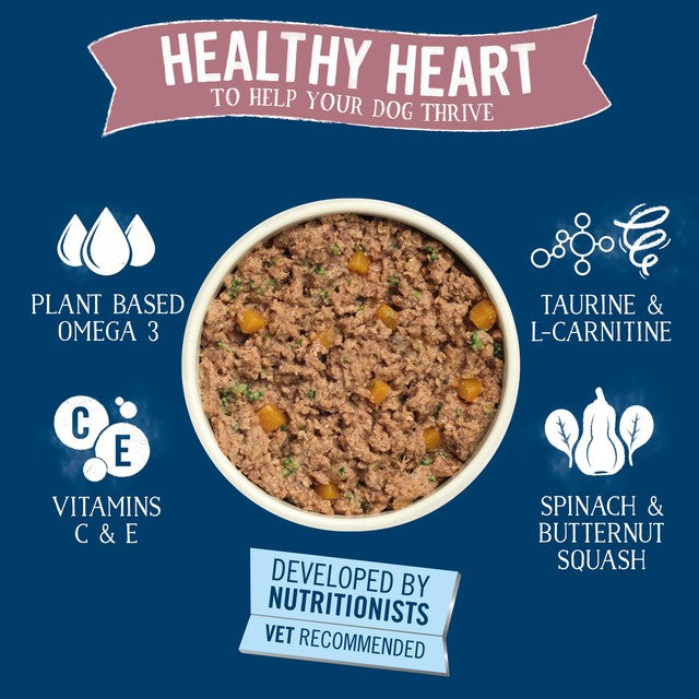 Butcher's Healthy Heart dog food variety pack 6x390g tins - British product
