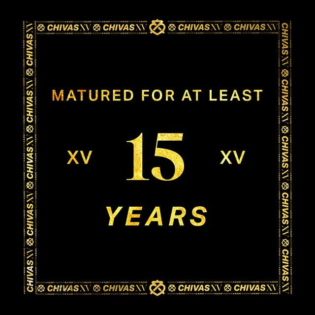 Chivas Regal XV 15 Year Old blended Scotch whisky 70cl - British product