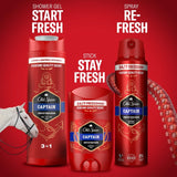 Old Spice Captain deodorant stick 50ml, imported from the UK