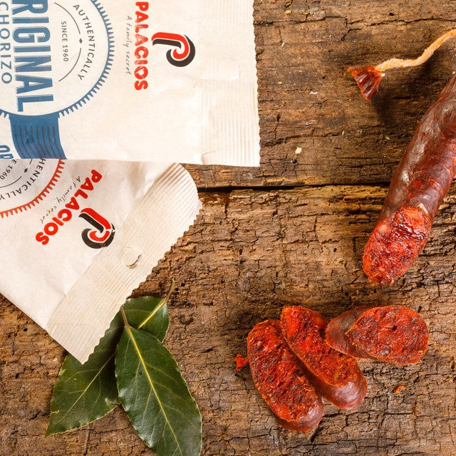 Palacios chorizo ring 225g, imported from the UK