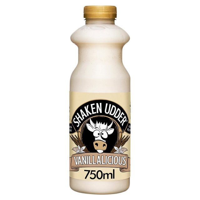 Shaken Udder Vanillalicious vanilla milkshake 750ml - British product