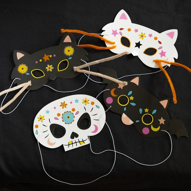 Talking Tables Pumpkin Halloween Mask Kit (British brand)