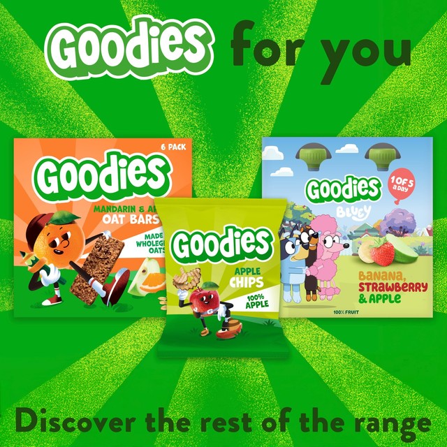 Goodies Mandarin & Apple Oaty Bars 6 x 23g, UK version