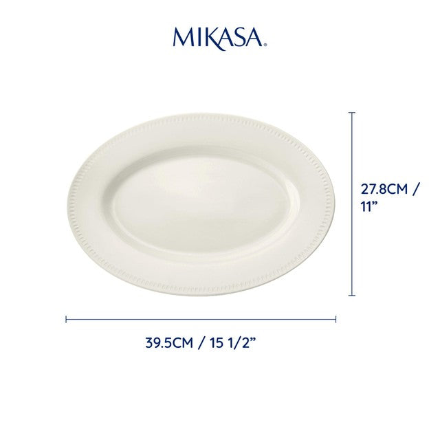 Mikasa oval serving platter 39cm, imported from the UK
