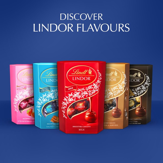 Lindt chocolate truffles Blue assorted - British product