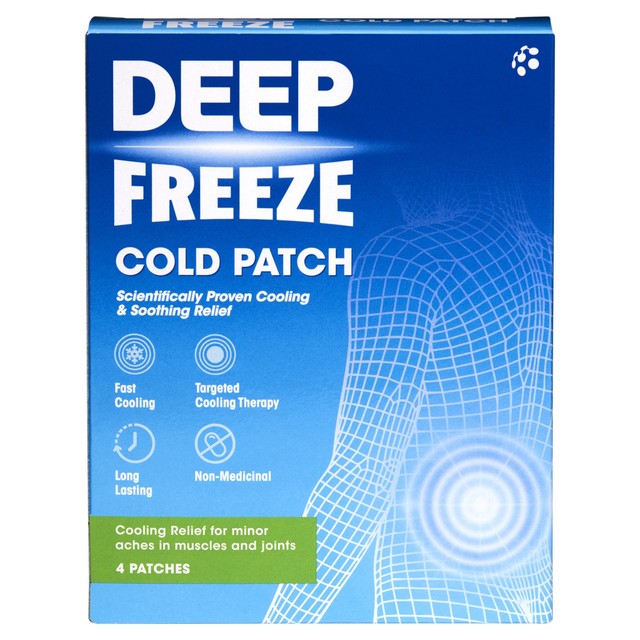 Deep Freeze Cold Patches - British product