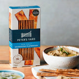 Peter's Yard sea salt sourdough flatbreads 115g, imported from the UK