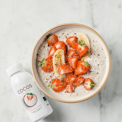 COCOS Bio Erdbeer Kokos Kefir milchfreies Getränk 200ml