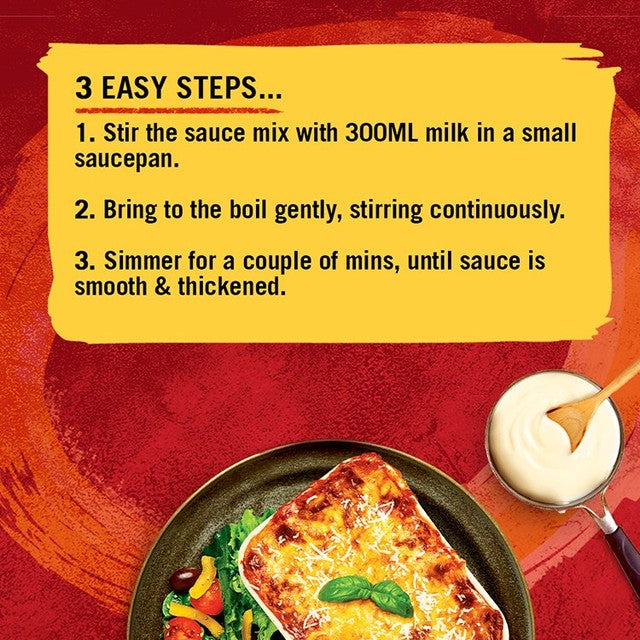 Schwartz white sauce mix 25g (British brand)