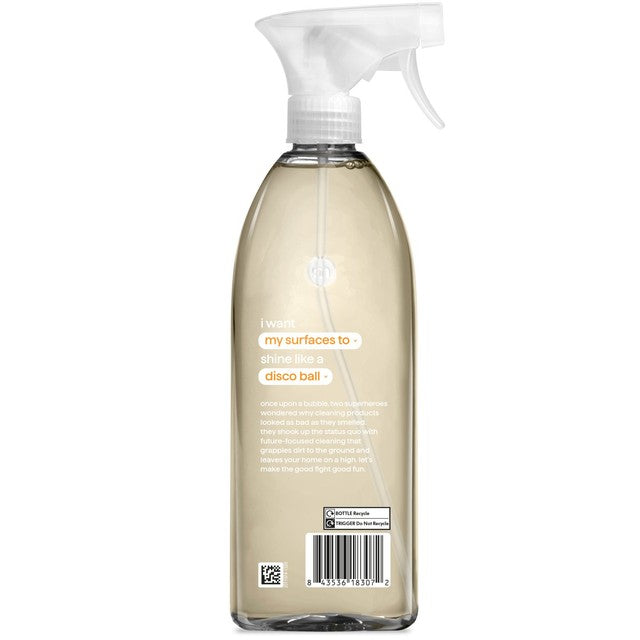 Method Cream Custard All Purpose Cleaner 828ml, imported from the UK