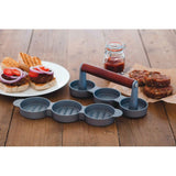 Home Made mini burger press, UK version