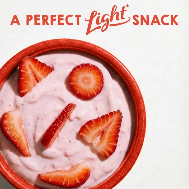 Light & Free strawberry yoghurt 460g, UK version