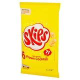 Skips Prawn Cocktail crisps 6-pack multipack (British brand)