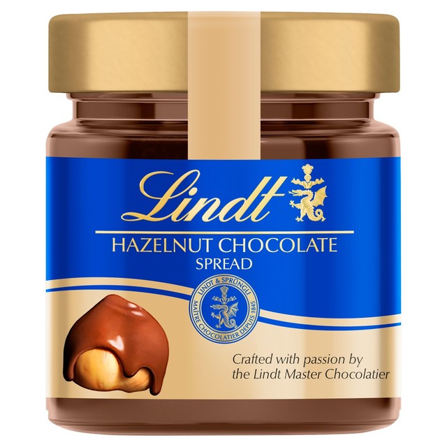 Lindt hazelnut chocolate spread 200g, UK version