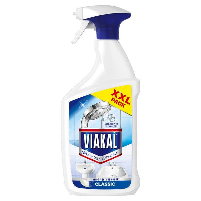 Viakal limescale remover regular spray 1L (British brand)