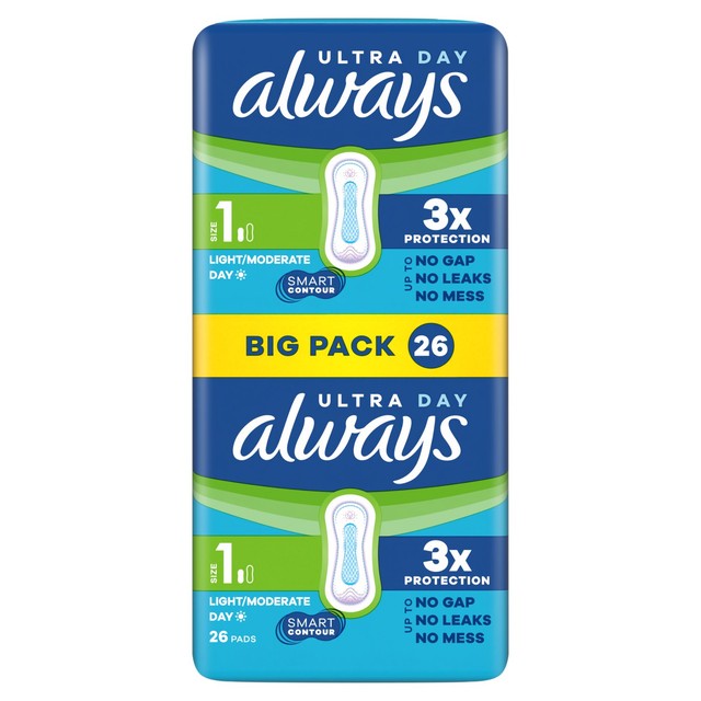 Always Ultra Normal Sanitary Towels Size 1 - British product