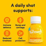 The Turmeric Co raw turmeric vitamin C D3 shot 60ml (British brand)