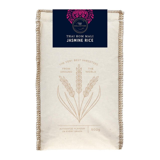 M&S Thai Hom Mali jasmine rice 500g, imported from the UK