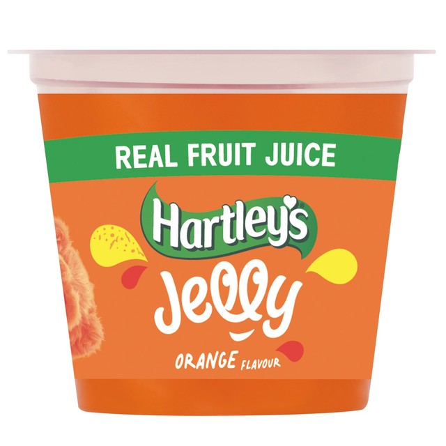 Hartley's Orange Jelly Pot 125g, UK version