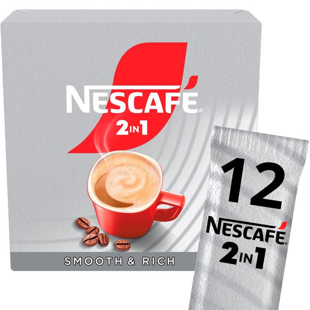 Nescafe Original 2in1 instant coffee mix 12pk box, imported from the UK