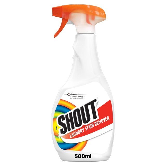 Shout triple-acting stain removing spray 500ml (British brand)