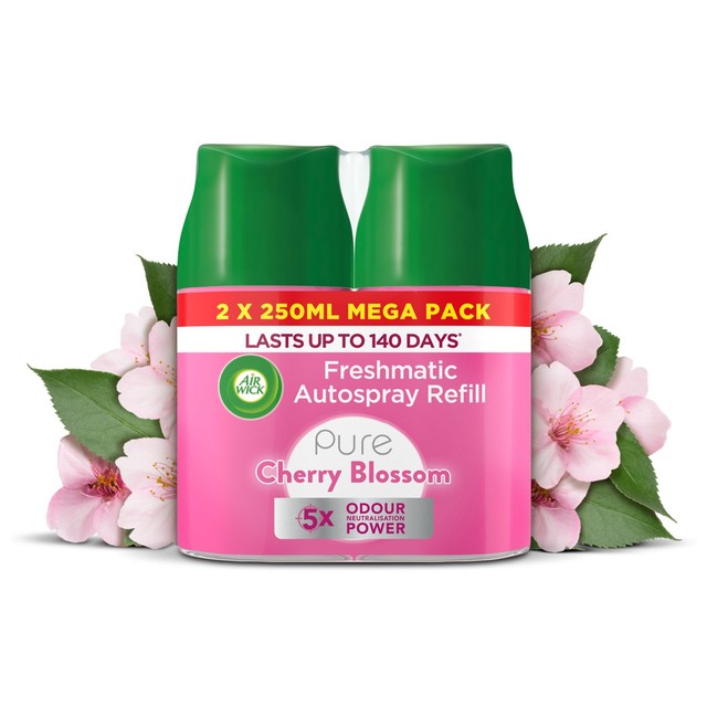 Airwick Pure Cherry Blossom air freshener refill 2 x 250ml - British product