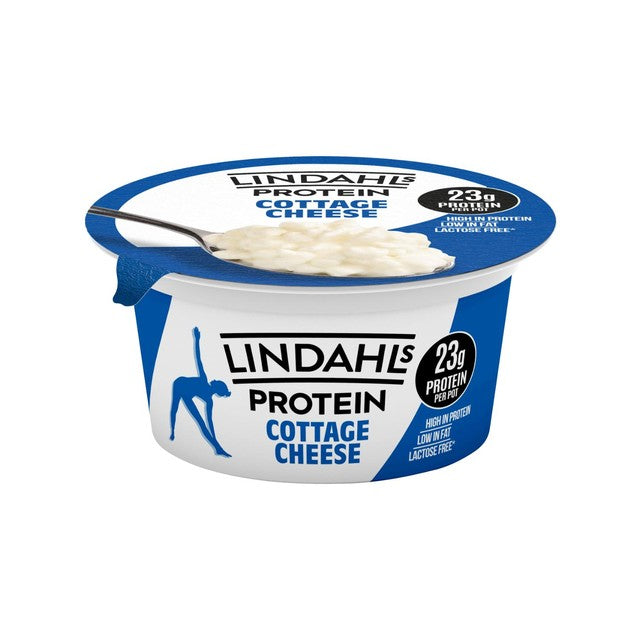 Lindahls cottage cheese 175g, UK version